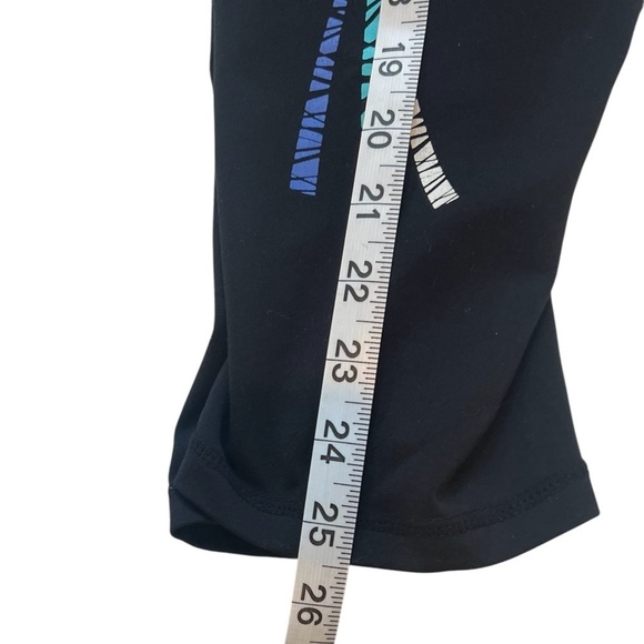 Women's Kyodon Black Workout Capris Size L 12-14 - Picture 4 of 6